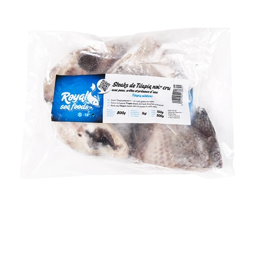 Tilapia Black Steak 150-300G 1KG