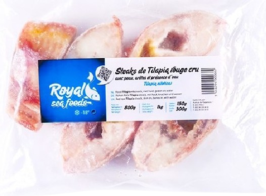 Tilapia Red Steak 150-300G 1KG