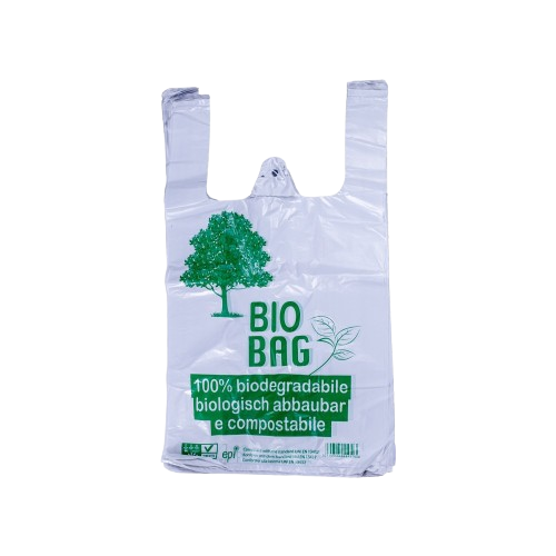 TRAGEGETASCHEN ( Plastic Bio ) 500st 300+180 x 550