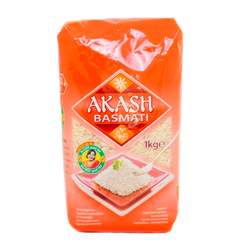 Akash Basmati Rice 8X1KG